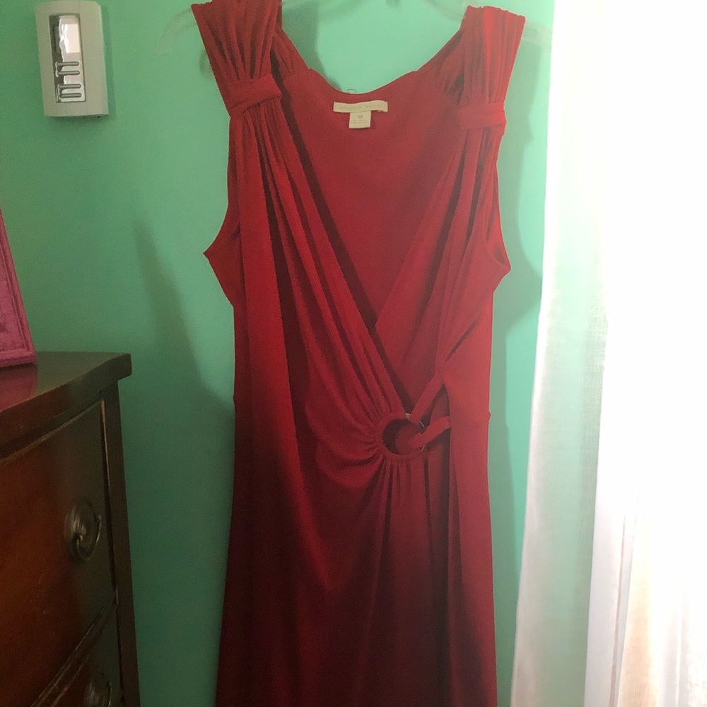 Red dress
